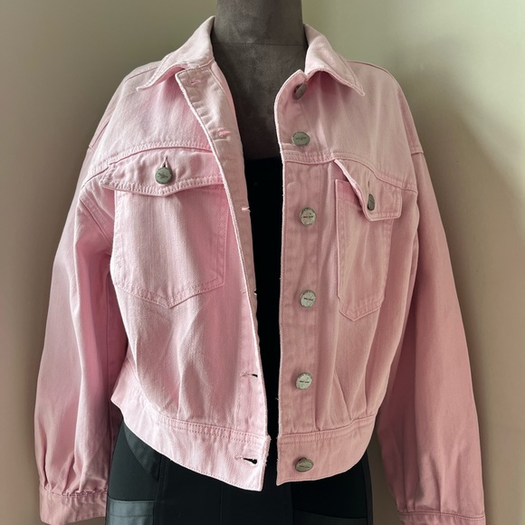 Disney Pink Denim Simba Jacket RARE - Picture 4 of 12